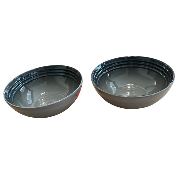 Le Creuset Dining New Le Creuset Cereal Bowls Set Of 2 Flint Poshmark